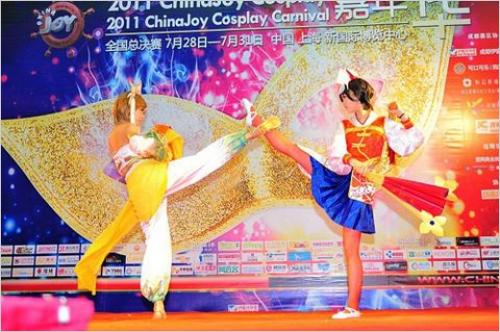 2011 ChinaJoy Cosplay���껪�ɶ�������ʷ׳�NYCC��ʤѡ�ֳ�¯  